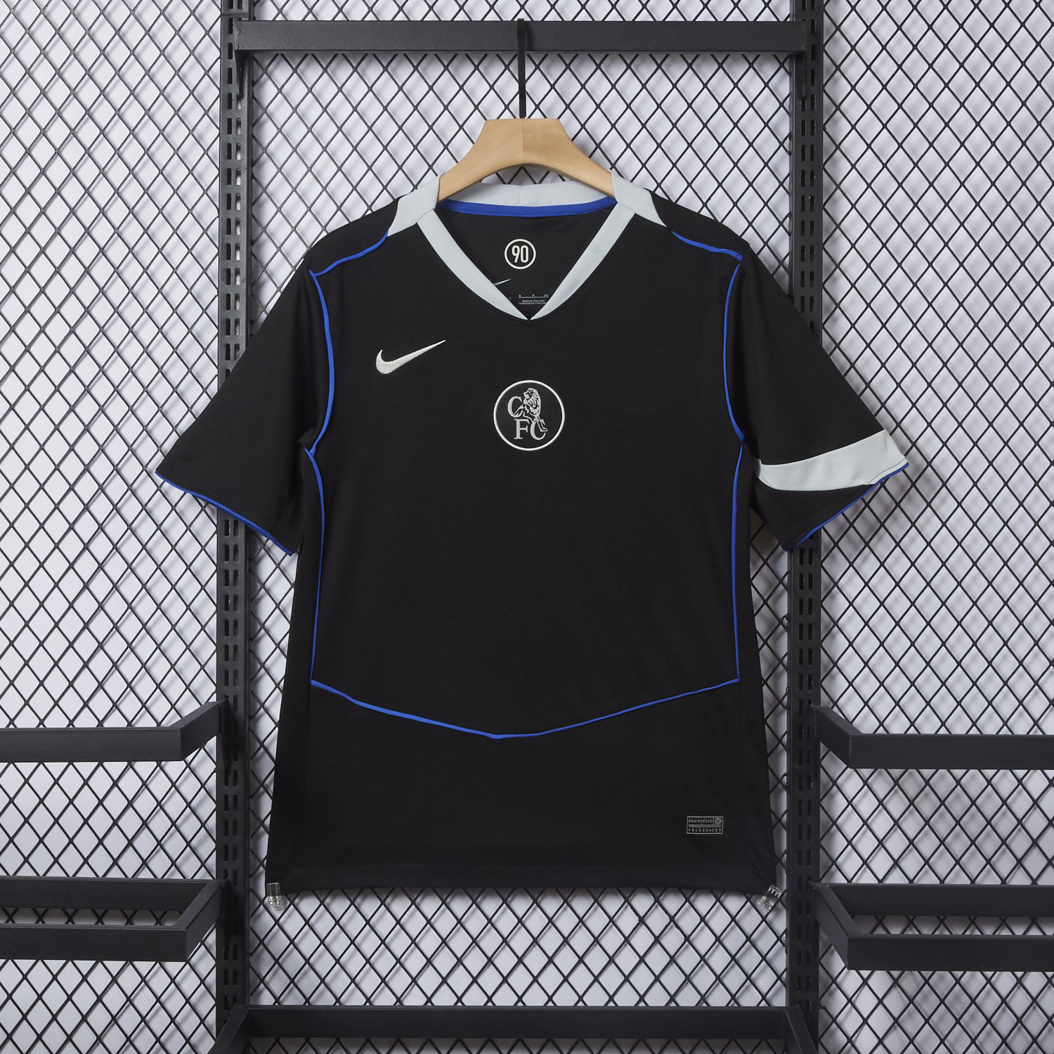 foot-C.H.E.L.S.E.A 25-26 Third Unsponsored Black Jersey - Fans Version