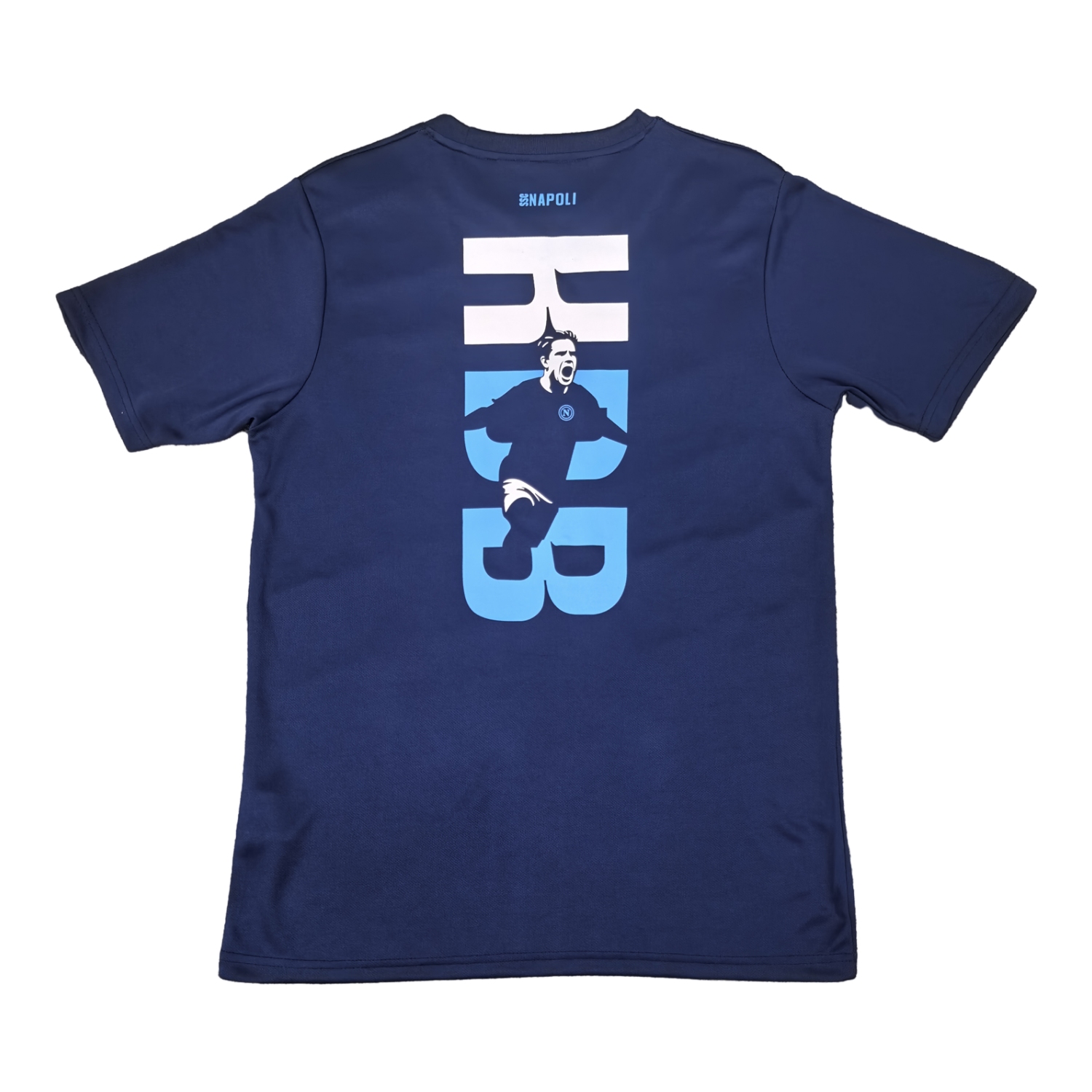 foot-Napoli 25-26 KDB Special Commemorative Blue T-Shirt
