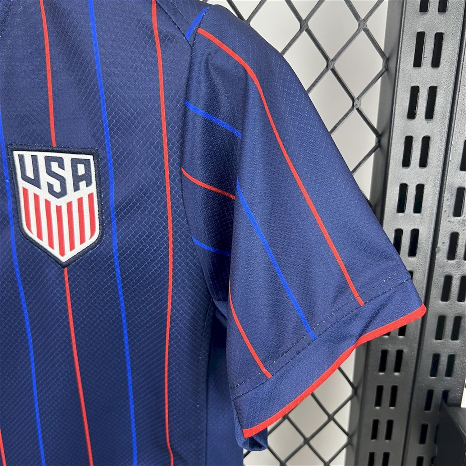 foot-United States USA 25-26 Away Deep Blue Kids Kit
