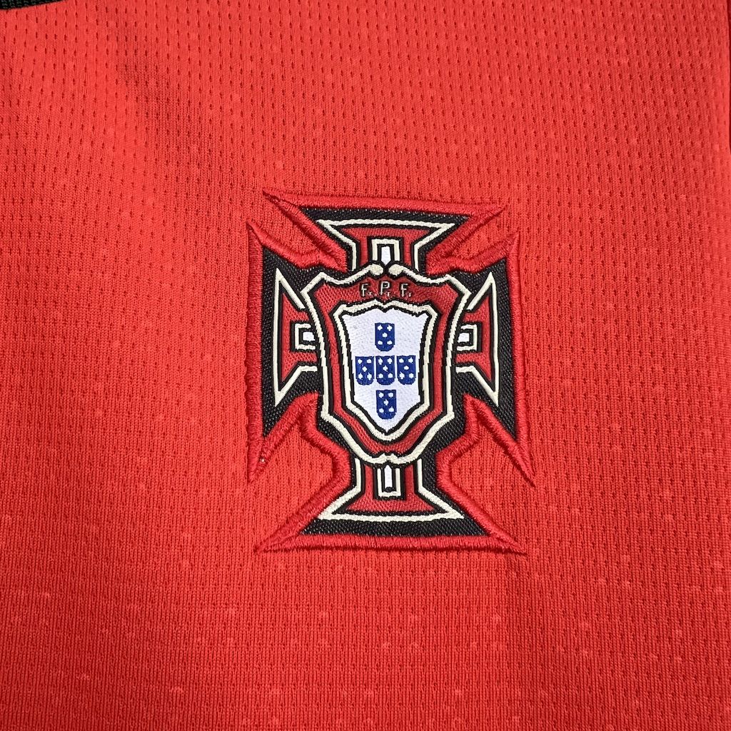 ManixJersey.com | Portugal 2025-26 Home Kids Kit -Customize Name, Number and Patch | Worldwide Shipping