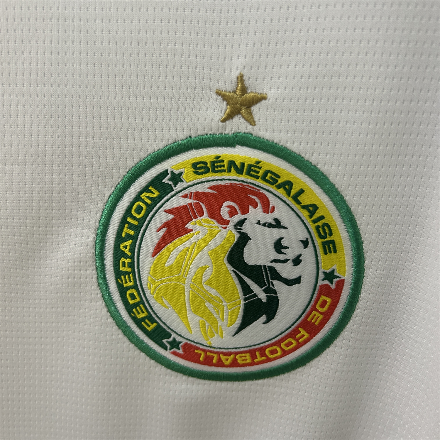 foot-Senegal 24-25 Home White Jersey - Fans Version