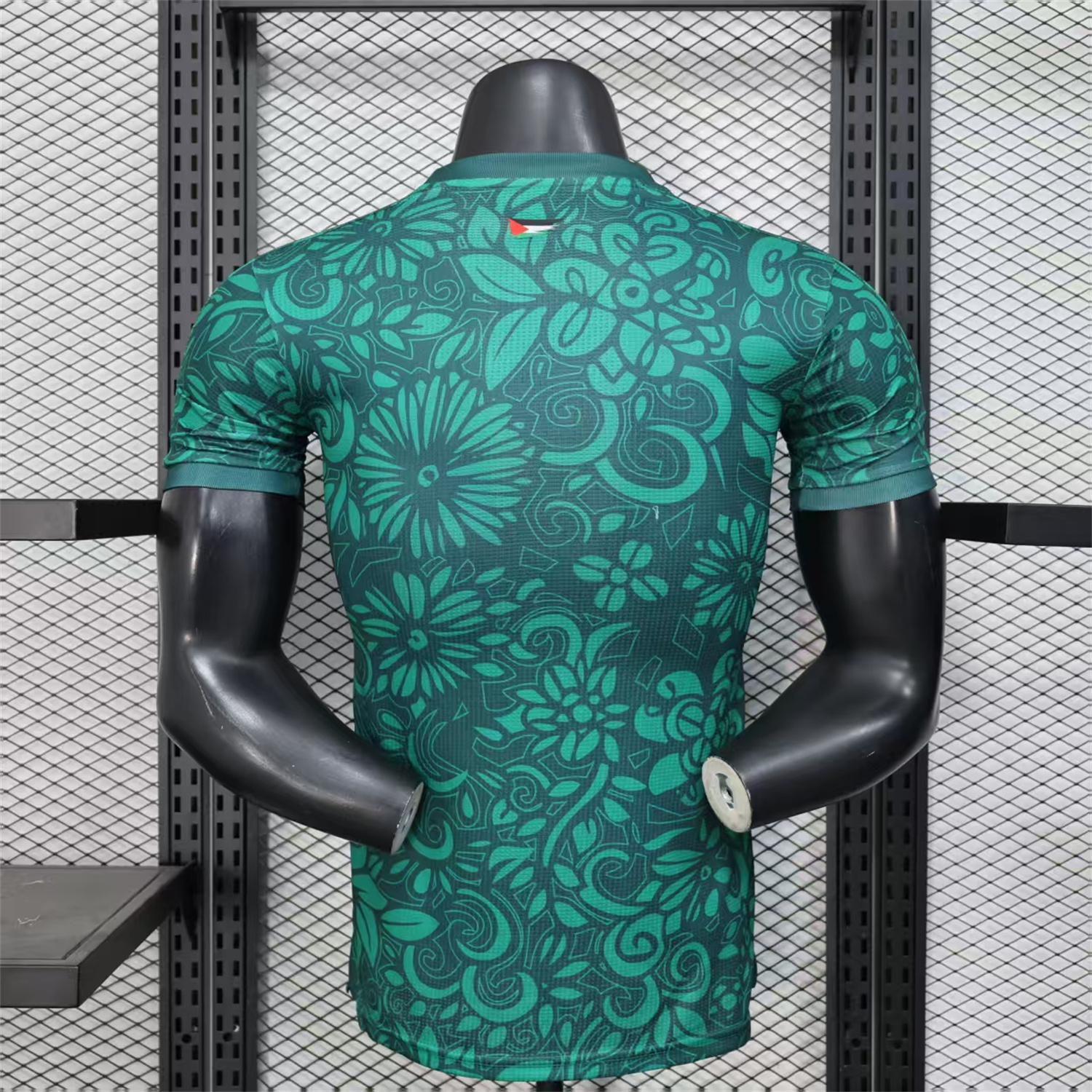 foot-Club Deportivo Palestino Palestine 25-26 Green Flowers Jersey - Player Version