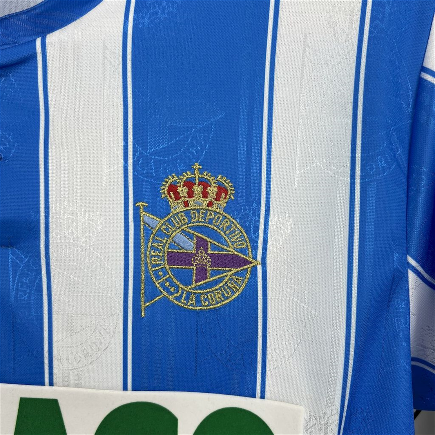 foot-Retro Deportivo de La Coruña 1997-98 Home Jersey