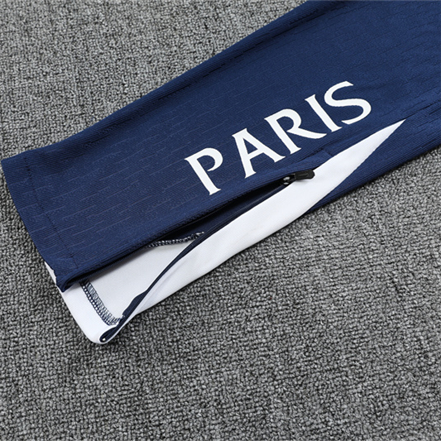 foot-Paris Saint-Germain PSG 25-26 Long Sleeve Training Set - JD White Wing Royal Blue Top and Pants