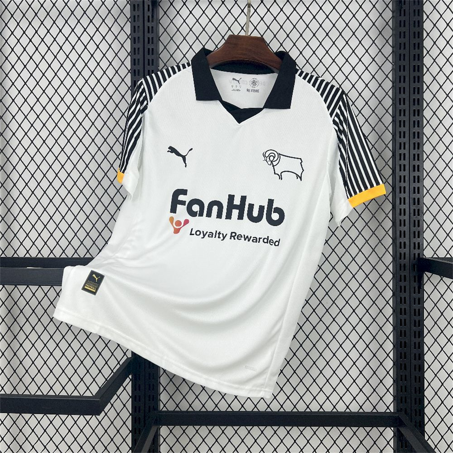 foot-Derby County 25-26 Home Jersey - Fans Version