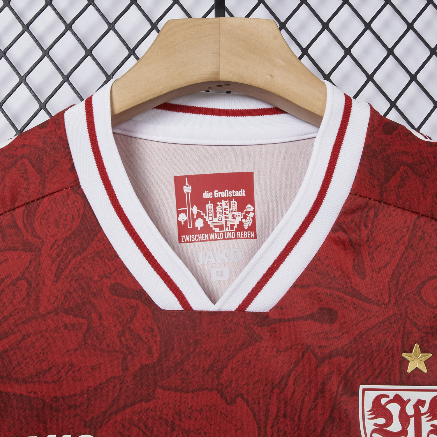 foot-VfB Stuttgart 25-26 Away Red Jersey - Fans Version