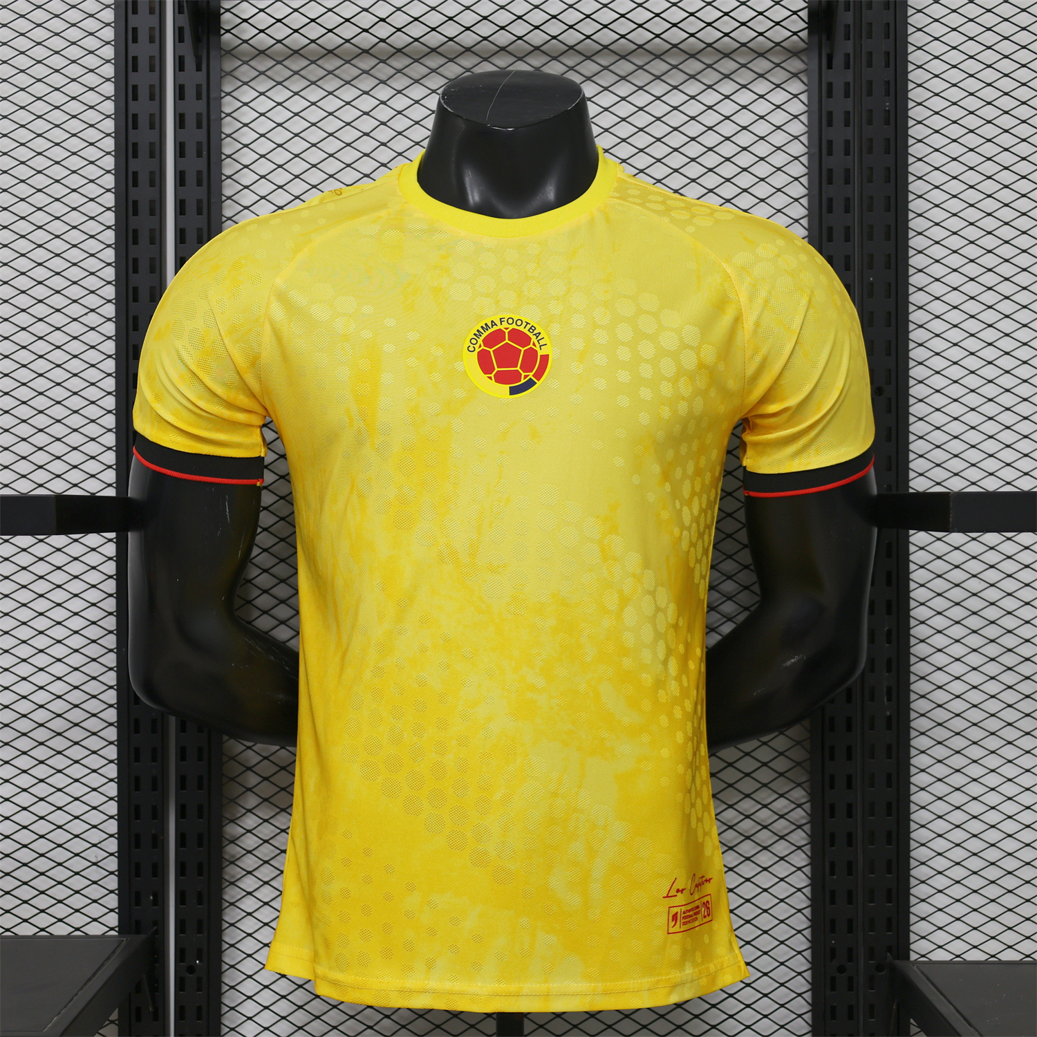 Unitedfootballkit.com | Colombia 2026 Yellow Special Jersey - Player Version -Customize Name, Number and Patch | Worldwide Shipping