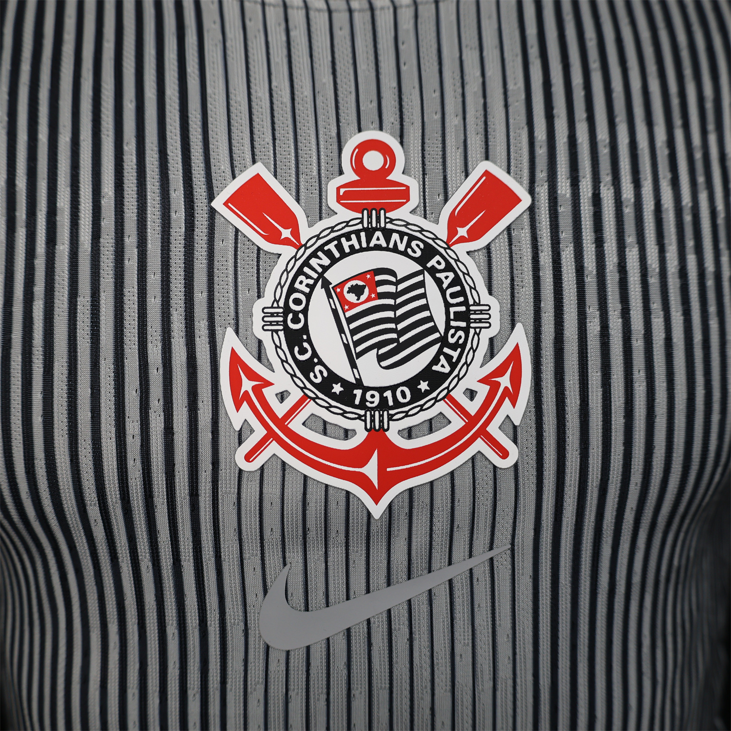 unitedfutballjersey-Corinthians 25-26 Black Unsponsored Goalkeeper Jersey - Player Version