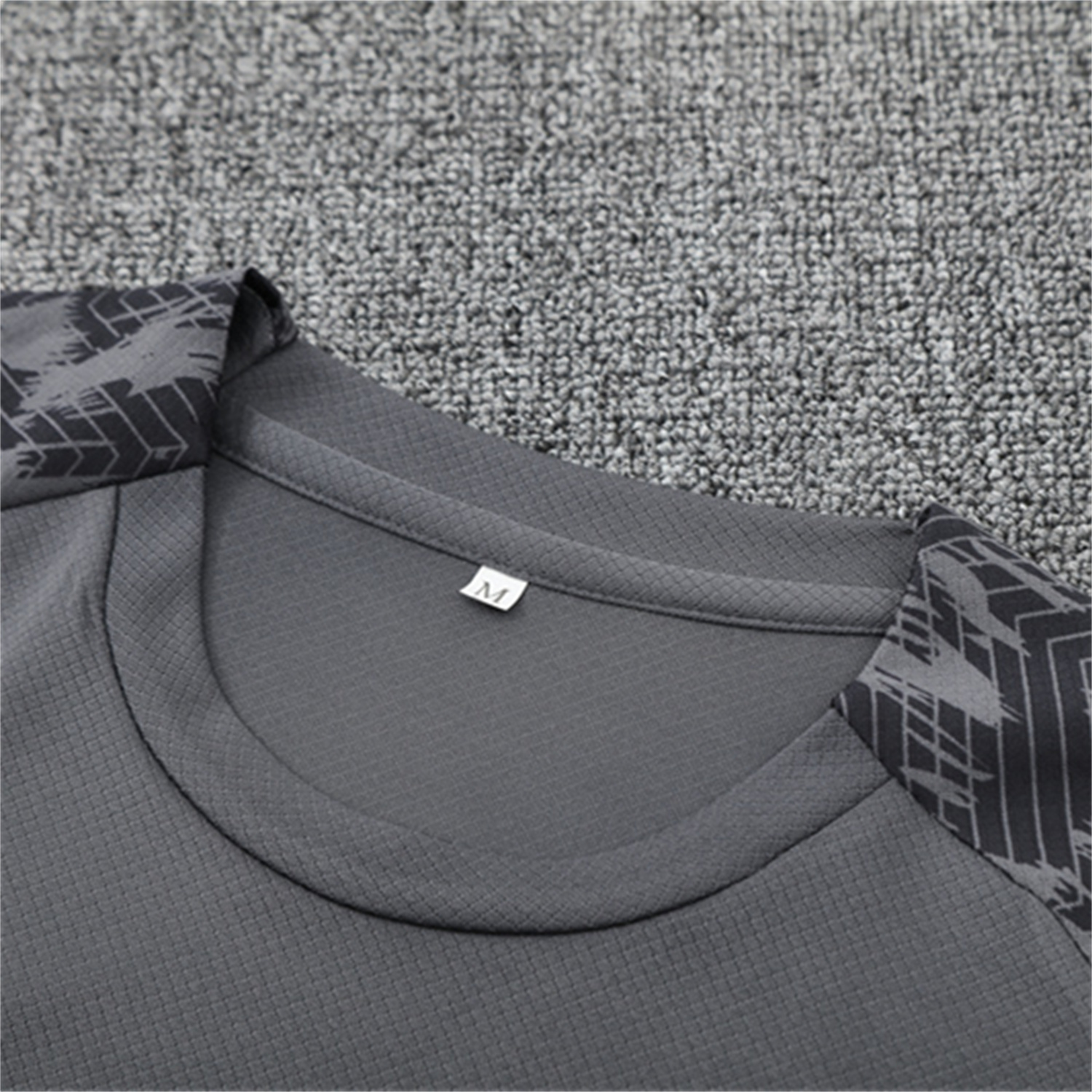 foot-Feyenoord 25-26 Kids Short-Sleeve Training Set - Dark Gray Top & Dark Gray Shorts