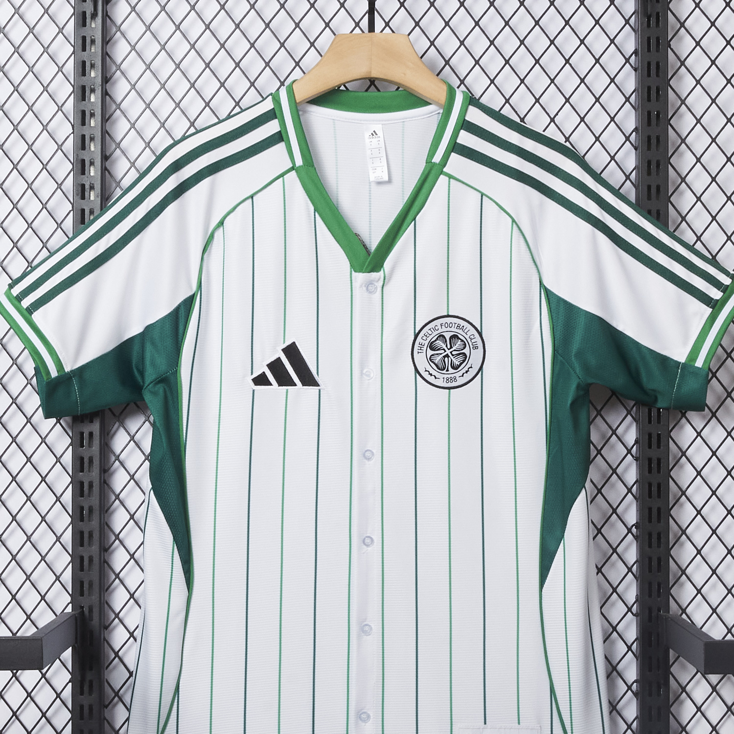 foot-Celtic 25-26 White Baseball Jersey