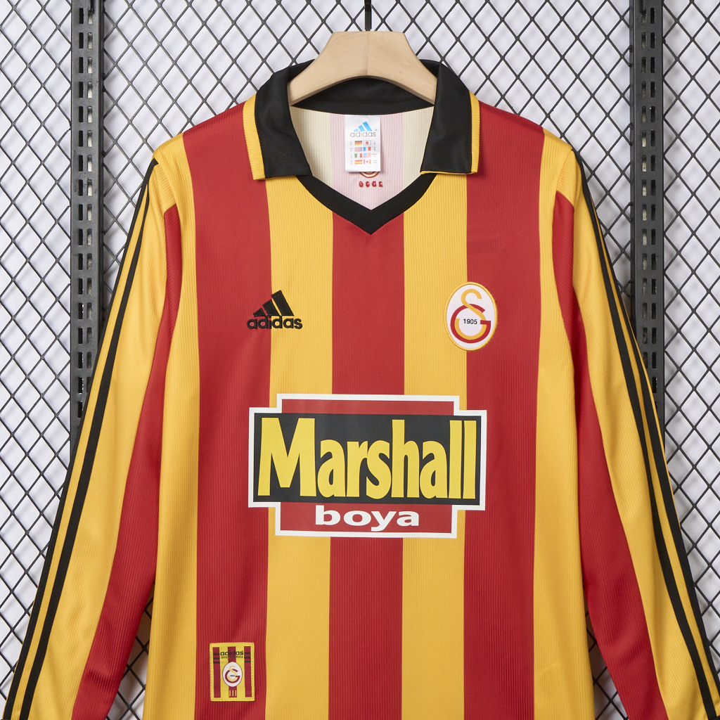 foot-Retro Galatasaray 1999-00 Home Long Sleeves Jersey