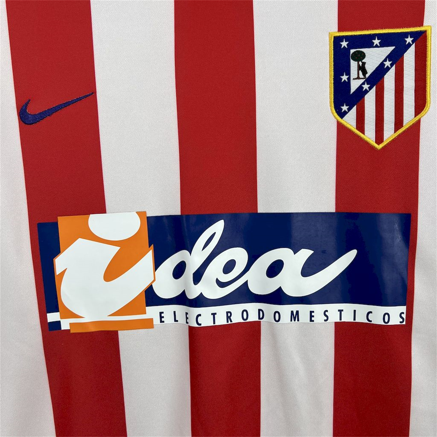 foot-Retro Atletico Madrid 2002-03 Home Jersey