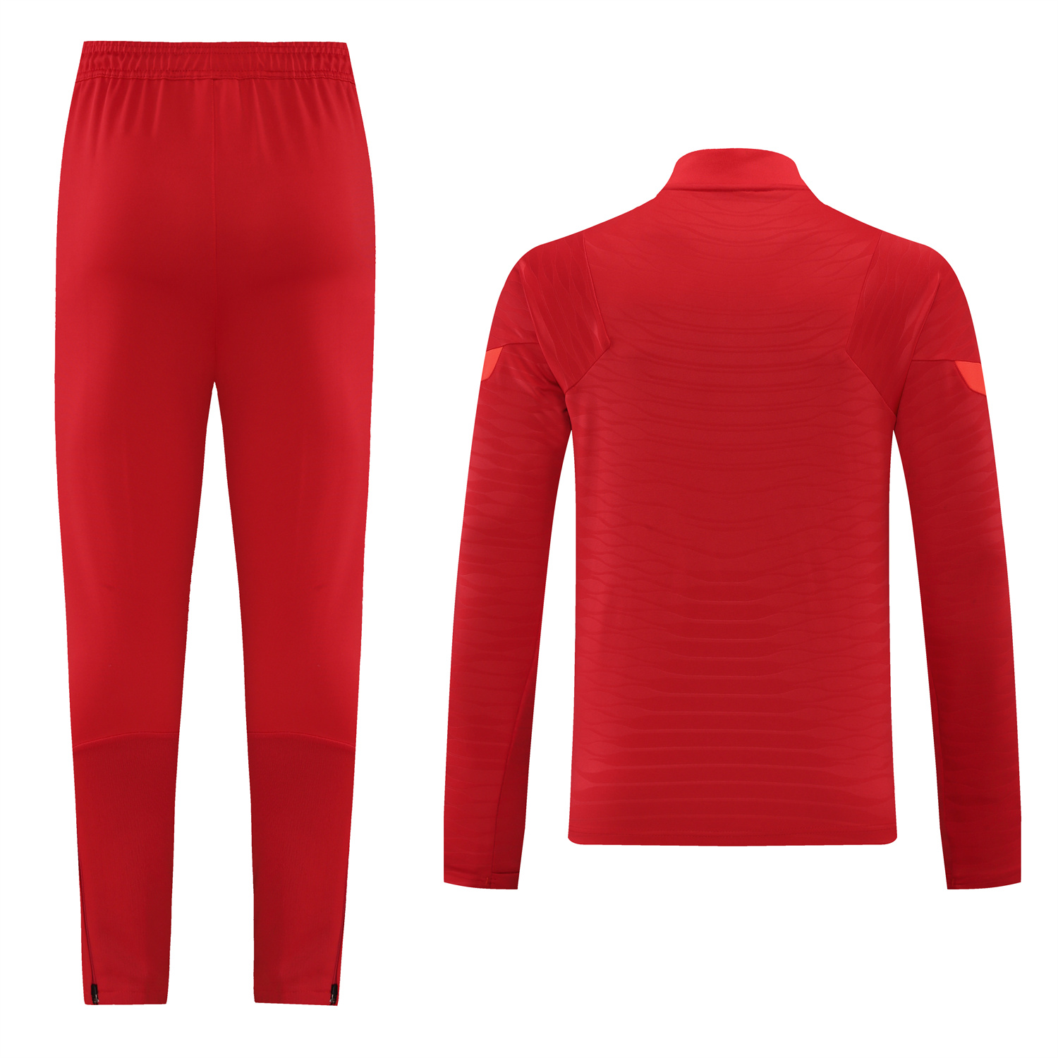 foot-Liver.pool 24-25 Long Sleeve Training Set - Red Top and Pants