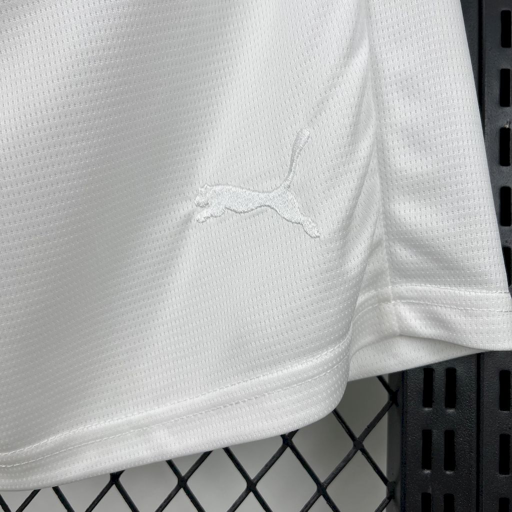 ManixJersey.com | AC Milan 24-25 125th Anniversary Home White Shorts - Fans Version -Customize Name, Number and Patch | Worldwide Shipping