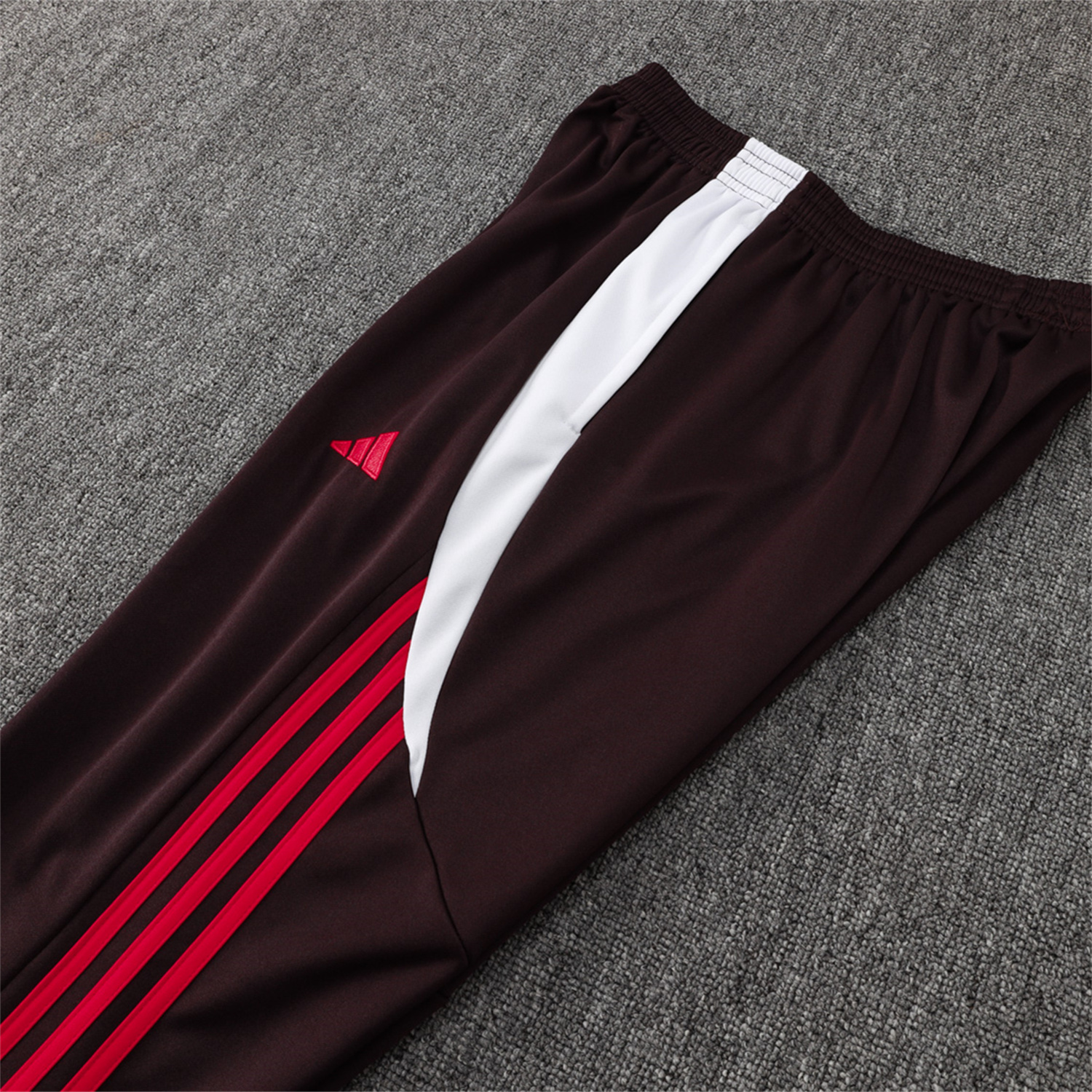 foot-Bayern Munich 24-25 Long Sleeve Training Set - Dark Red