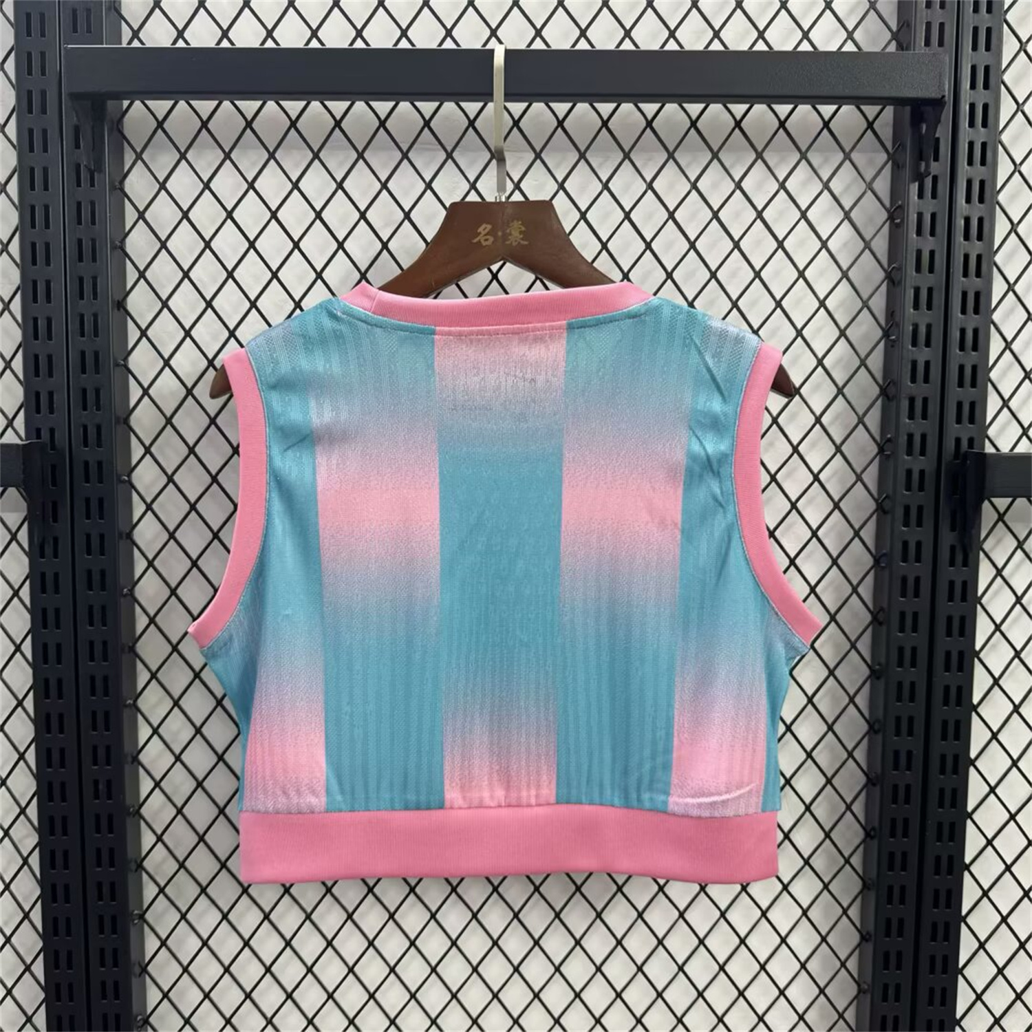 foot-Women's Barcelona 25-26 Blue Pink Yoga Vest