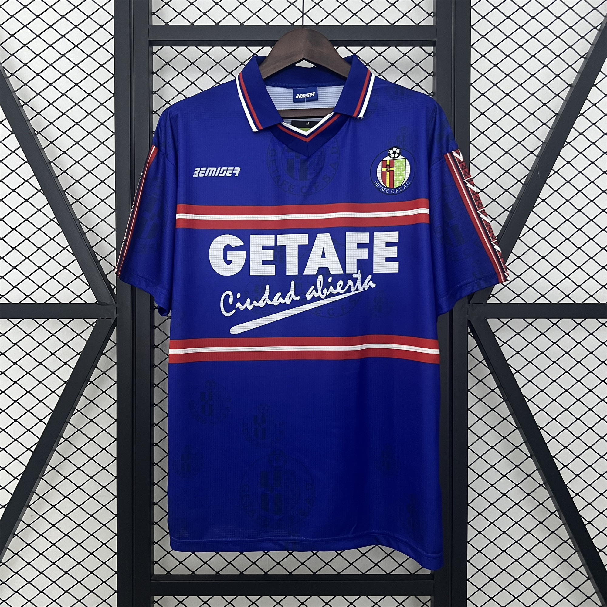 unitedfutballjersey-Retro Getafe CF 1998-99 Home Jersey
