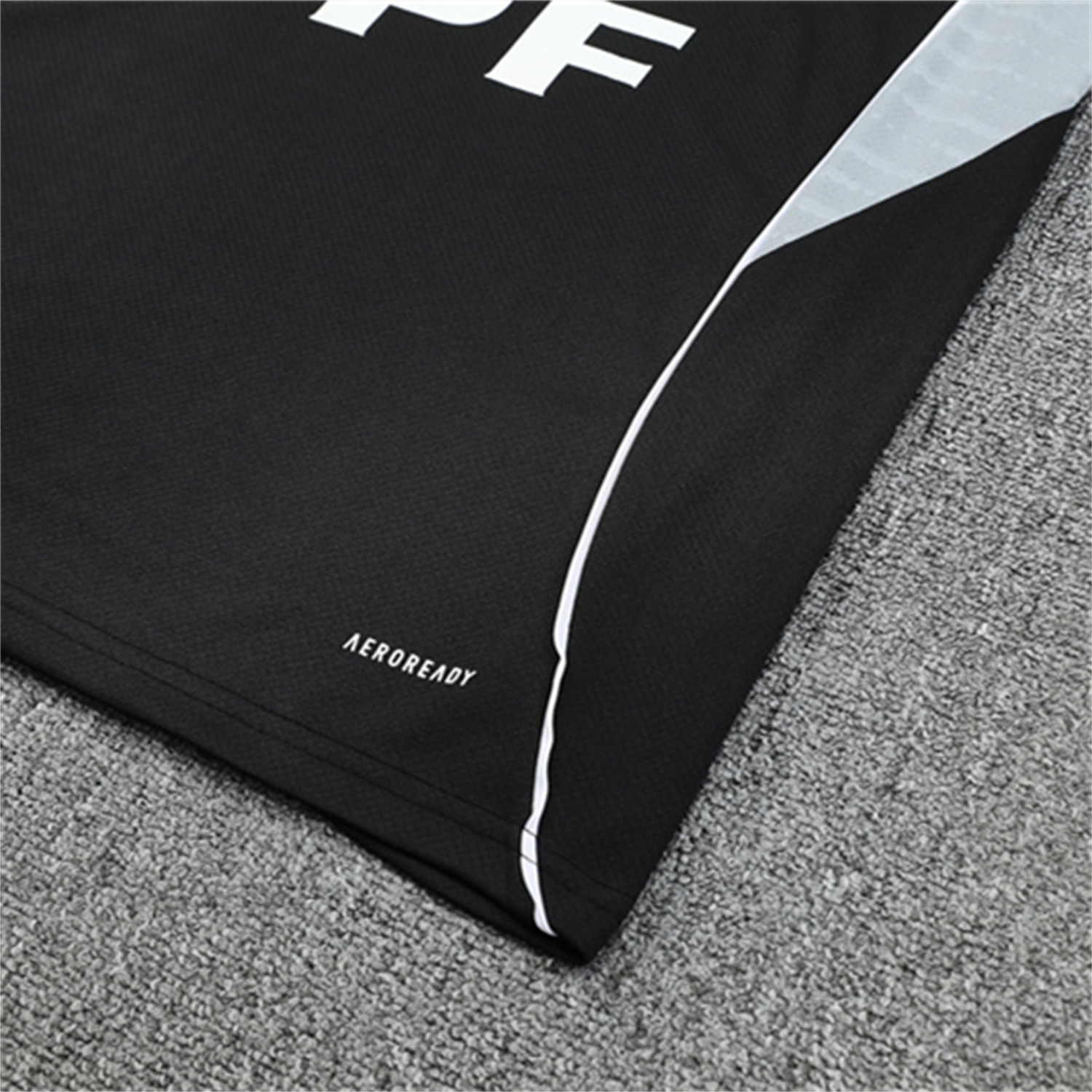 foot-Argentina 25-26 Pre-Match Short-Sleeve Training Set - Black Top & Shorts