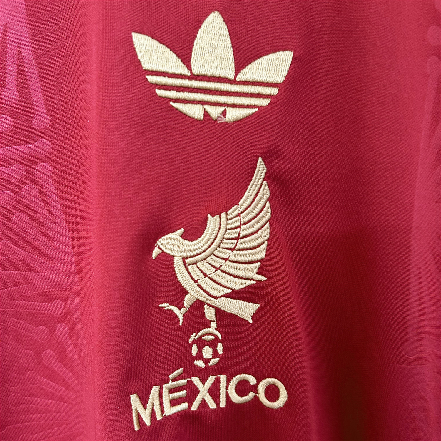 foot-Mexico 2025 Gold Cup Red Special Edition Jersey - Fans Version