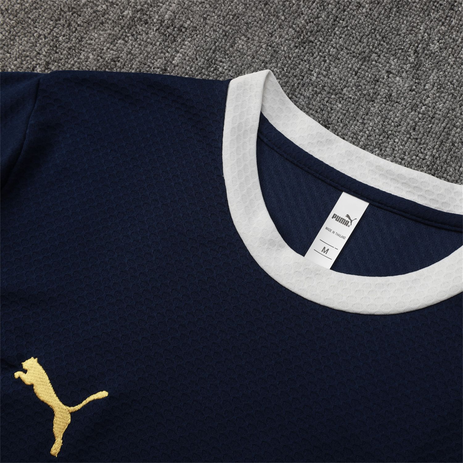 foot-Portugal 25-26 Short-Sleeve Training Set - Deep Blue Top and Shorts