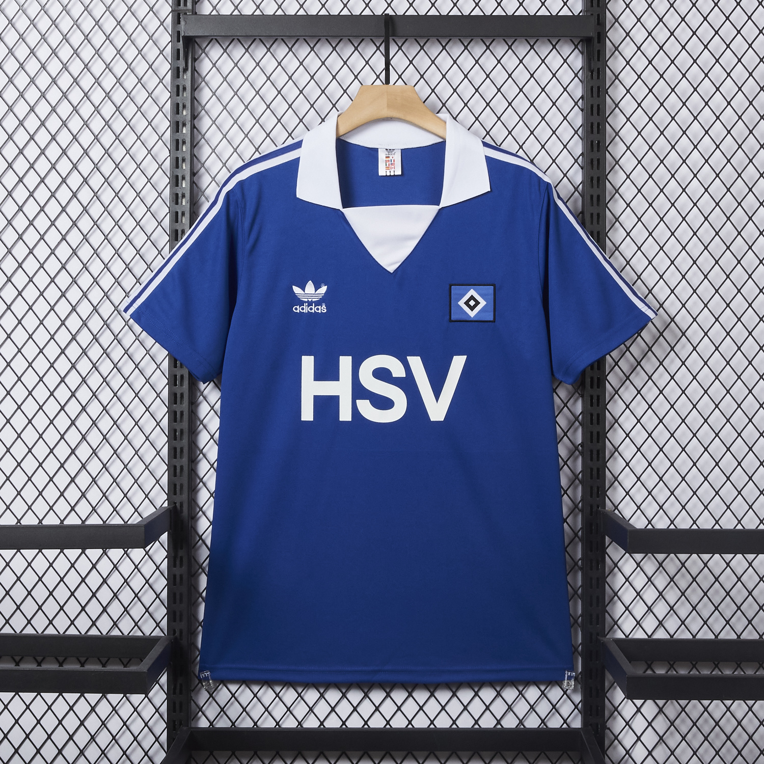 foot-Retro Hamburger SV 1979 Away Blue Jersey
