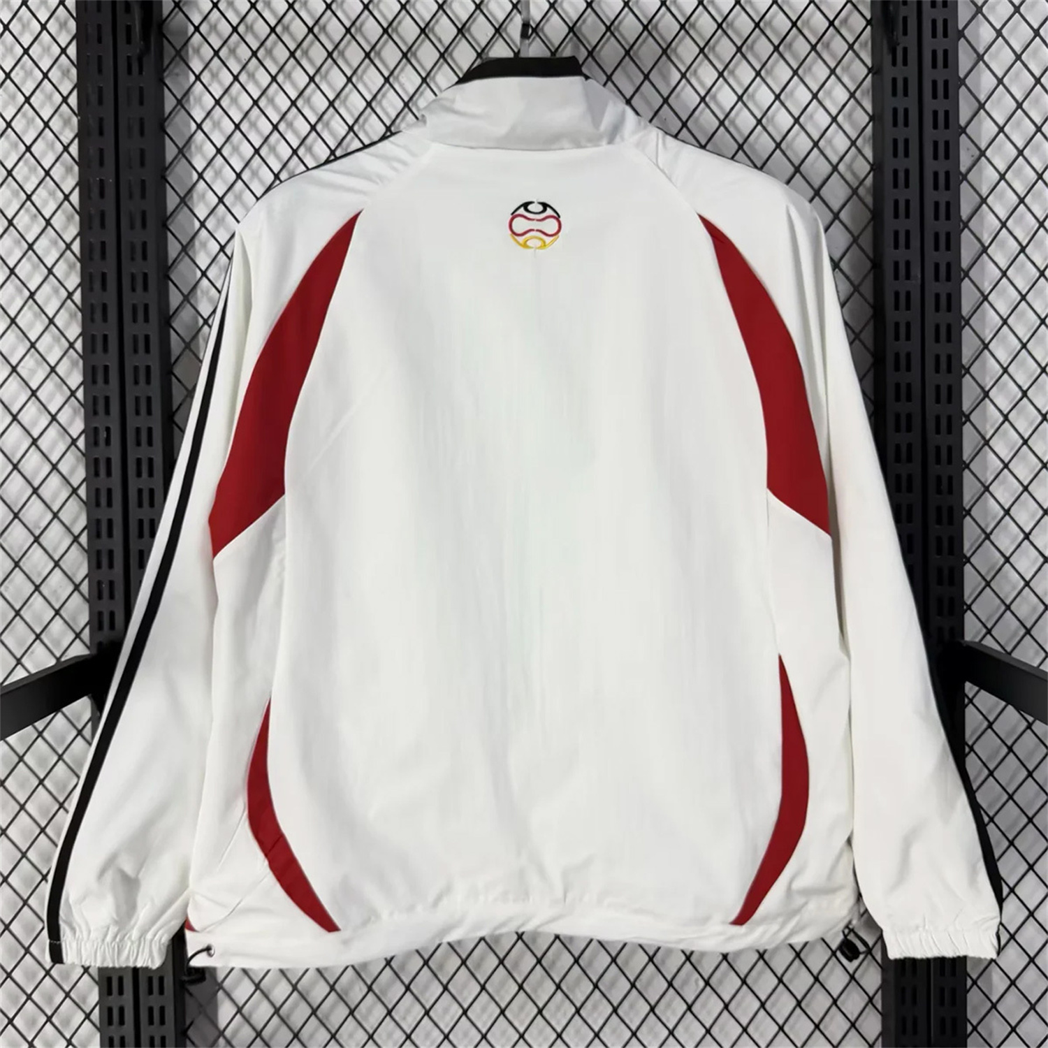 Unitedfootballkit.com | Germany 2026 Windbreaker Jacket - White -Customize Name, Number and Patch | Worldwide Shipping