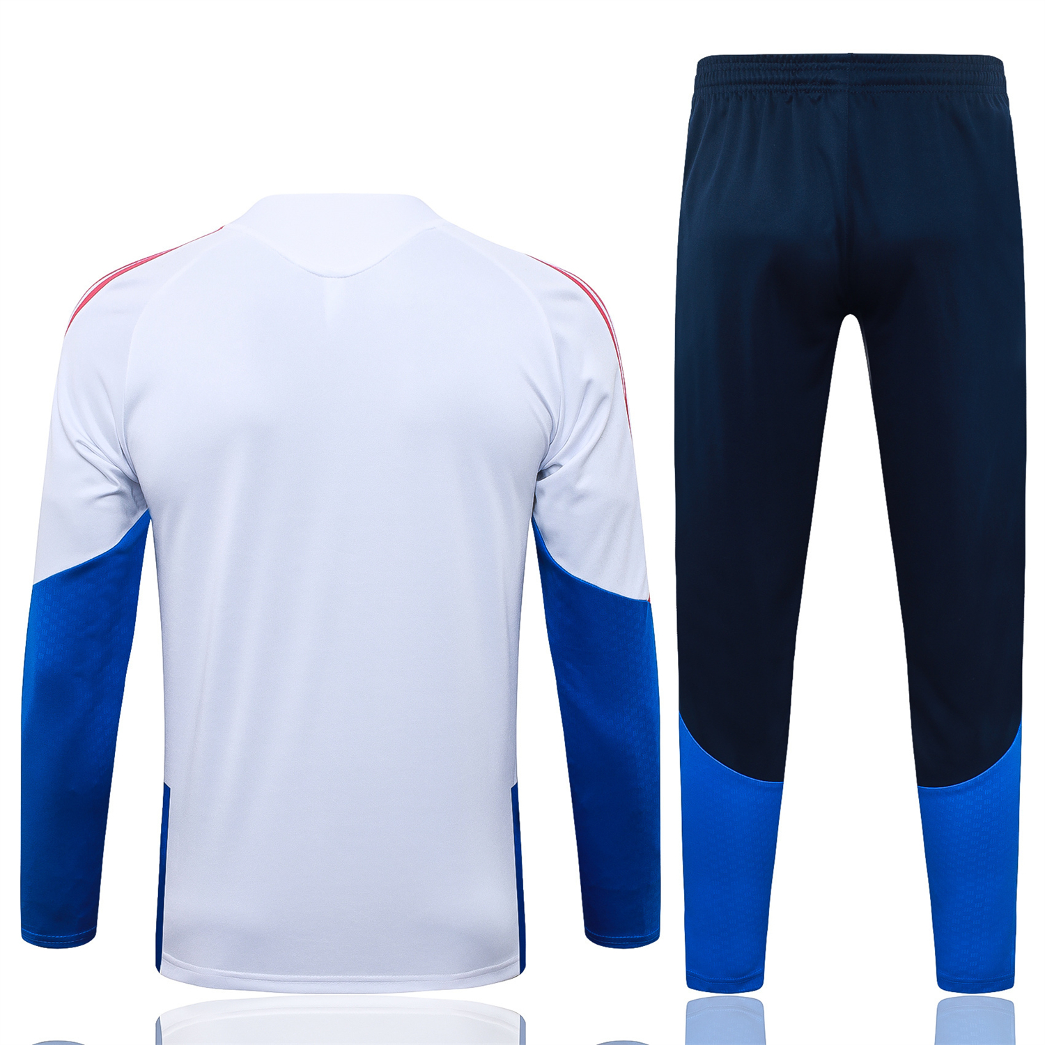 Funinjersey-Colombia 2026 Long Sleeve Training Set - White Top & Black Pants