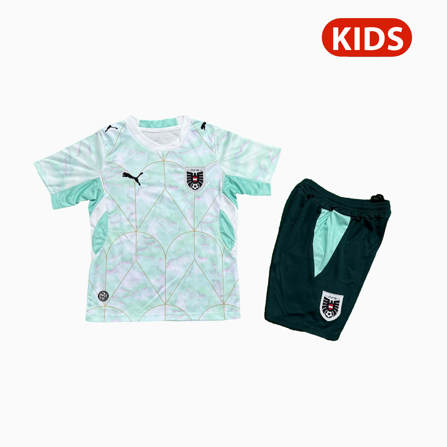 Funinjersey-Austria 2026 Away Kids Kit