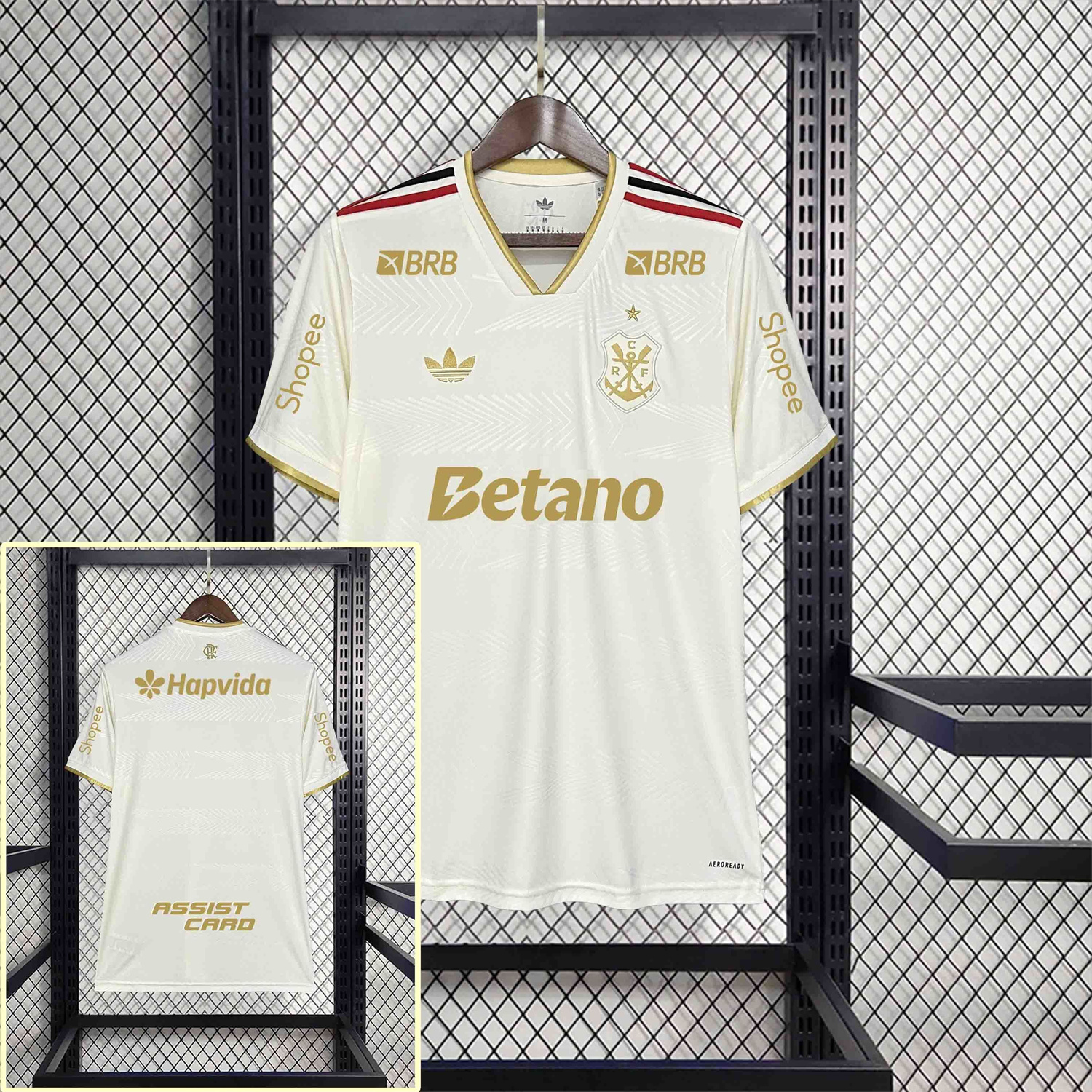 foot-Flamengo 25-26 Third New Sponsors Jersey - Fans Version