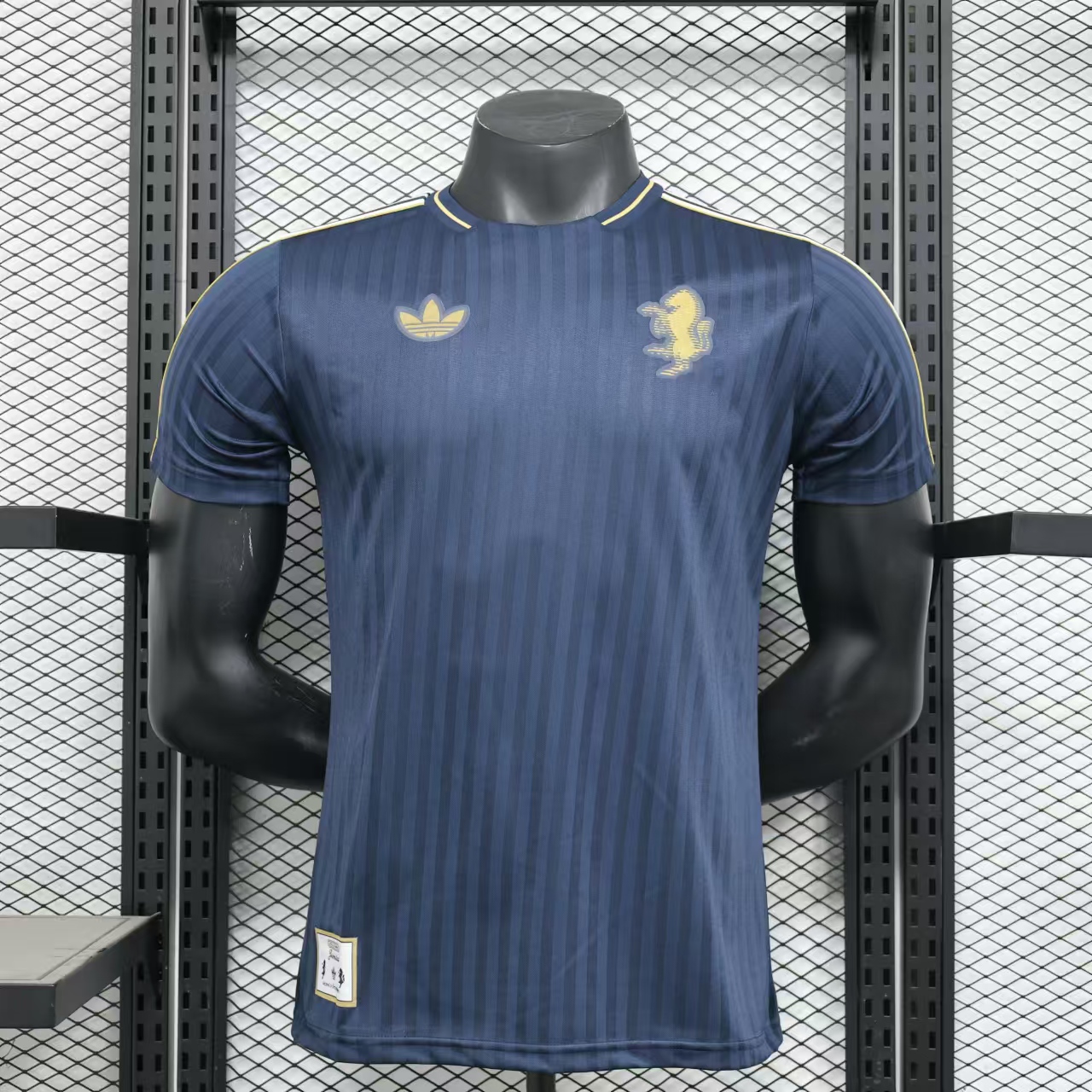 JerseysGala.com | Juventus 2025 Royal Blue Icon Retro Jersey - Player Version -Customize Name, Number and Patch | Worldwide Shipping