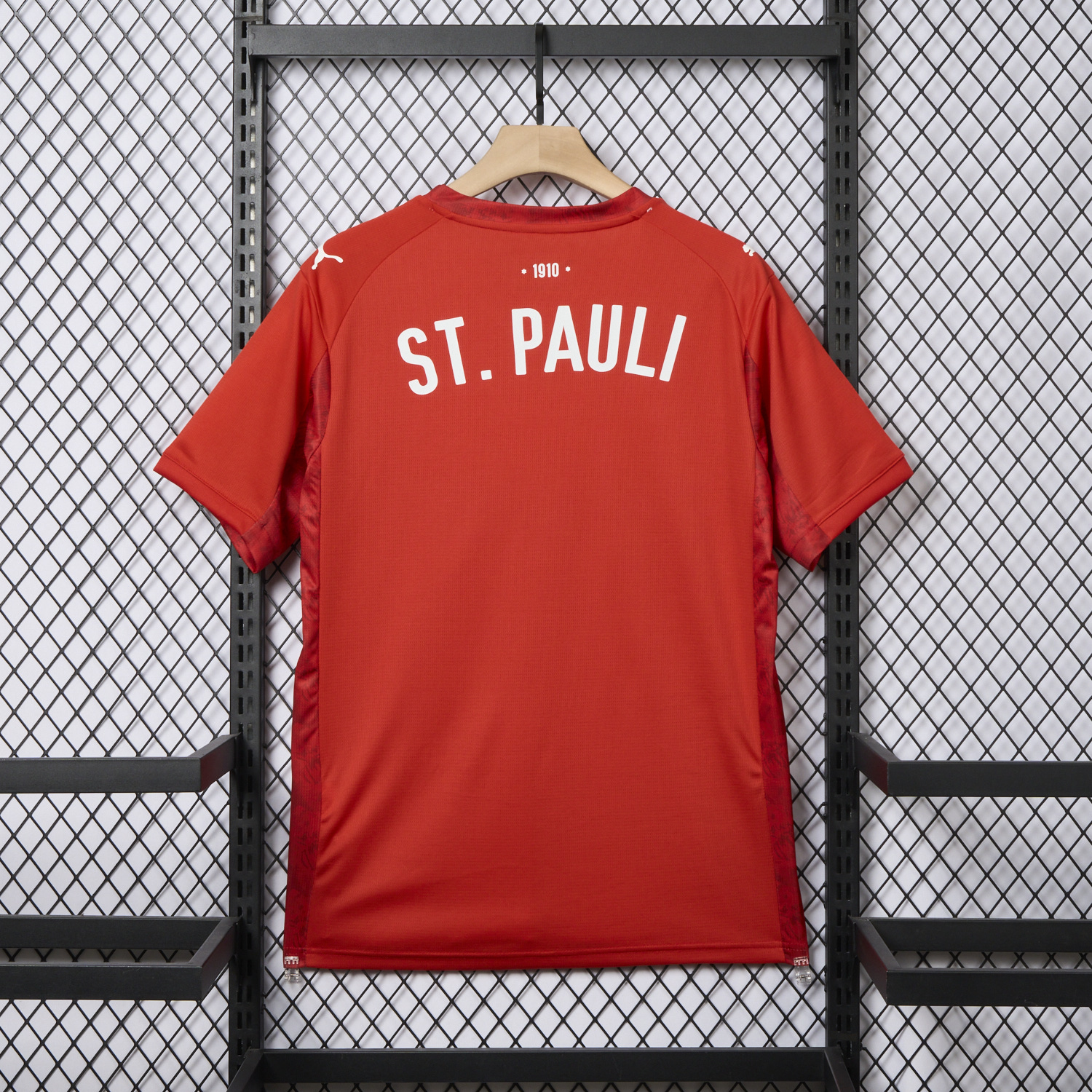 foot-St. Pauli 25-26 Fourth Red Jersey - Fans Version