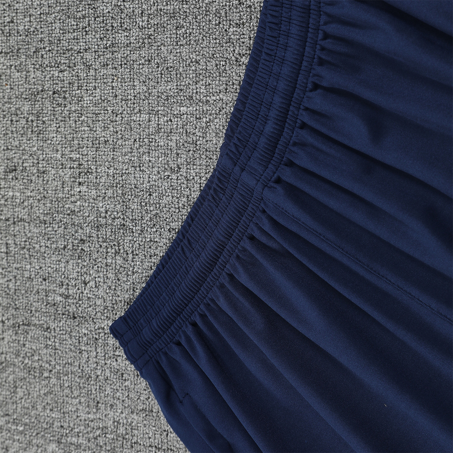 foot-Barcelona 25-26 Vest Training Set - Cream Vest & Deep Blue Shorts