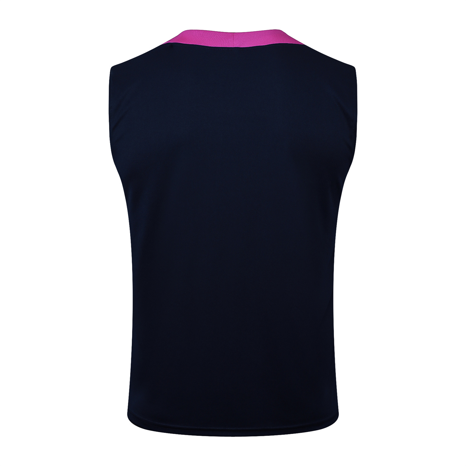 foot-Barcelona 25-26 Vest Training Set - Deep Blue Black Vest and Shorts