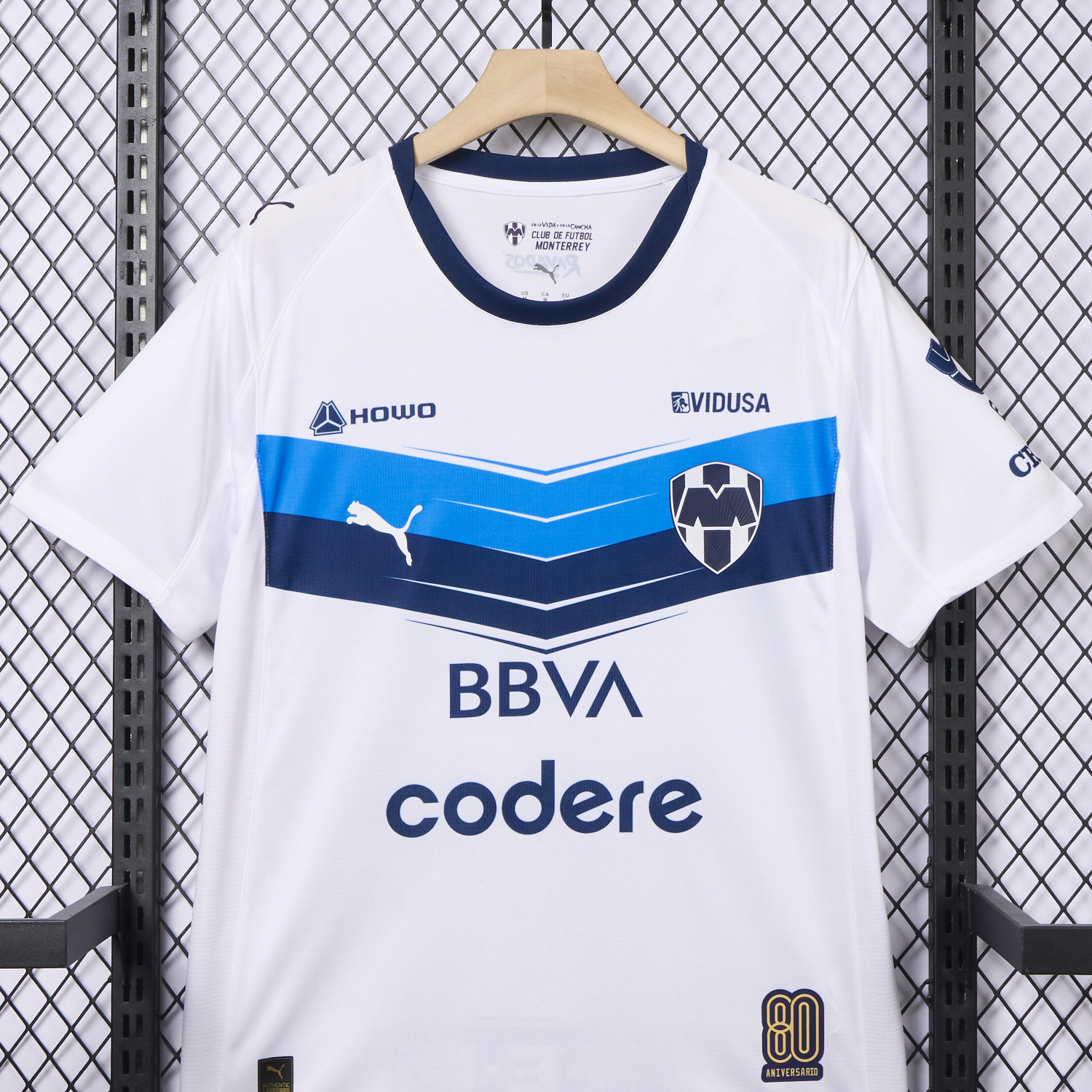 foot-Rayados Monterrey 25-26 Away White Jersey - Fans Version