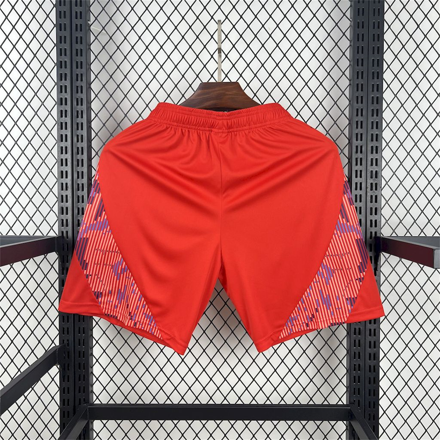 foot-Universidad de Chile 25-26 Away Red Shorts- Fans Version