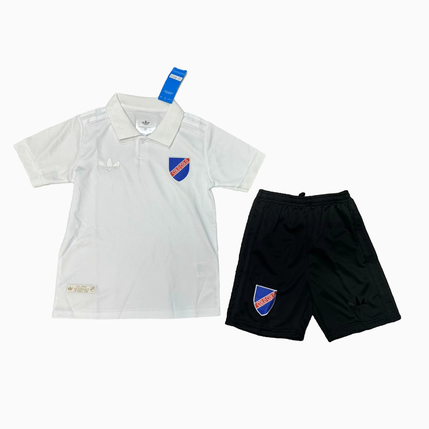 foot-Colo Colo 2025 Centenary Special Edition Unsponsored Kids Kit