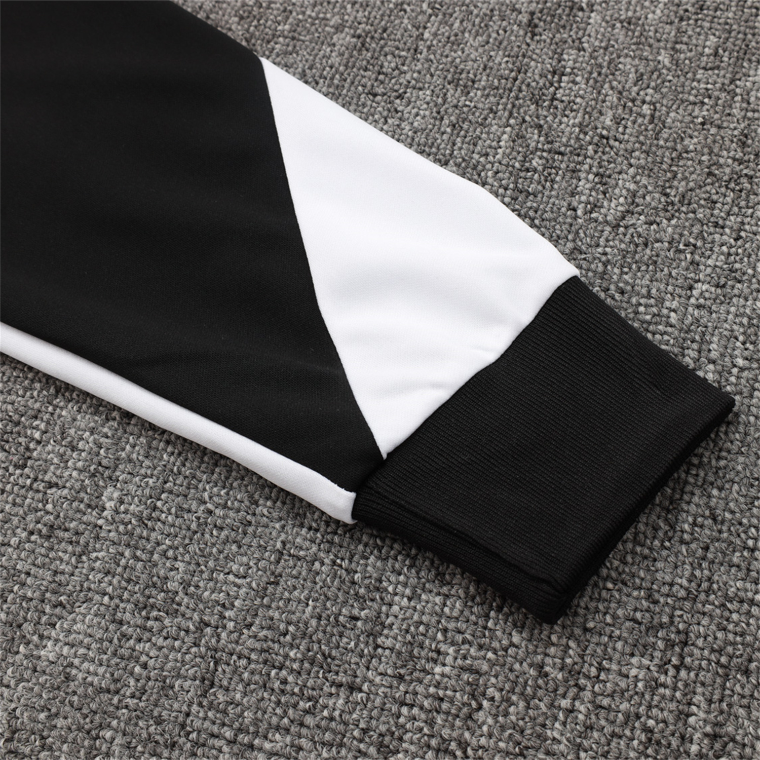 foot-Corinthians 25-26 Jacket Training Tracksuit - White Jackets & Black Pants