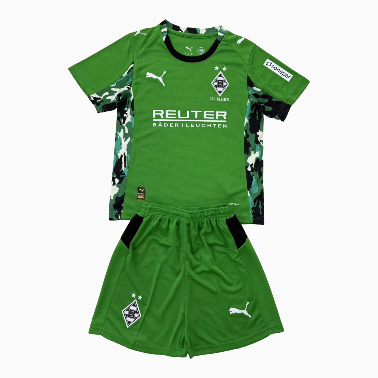 foot-Borussia Mönchengladbach 25-26 Away Men's Adult Jersey Set - Fans Version