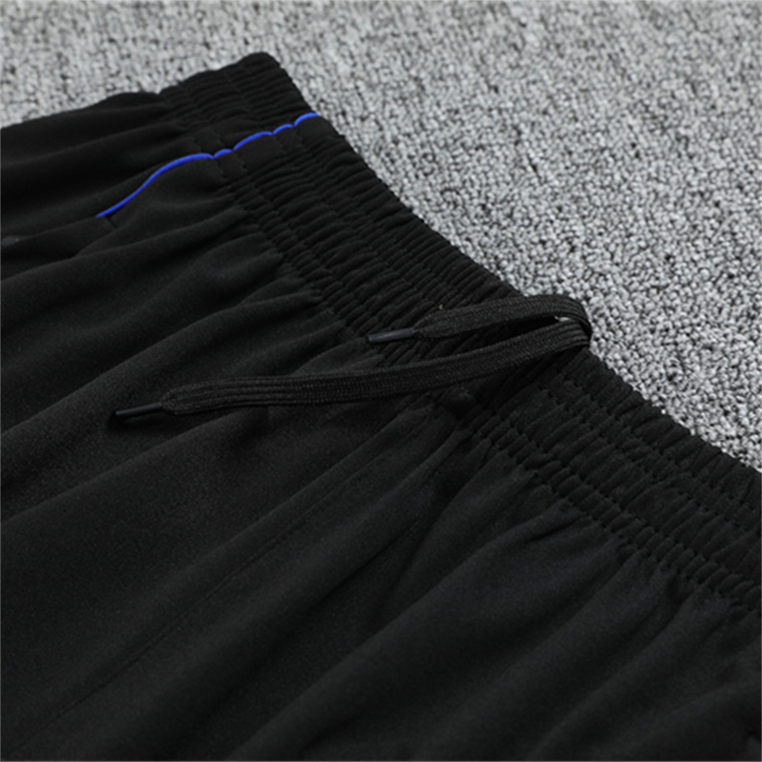 foot-Real Madrid 25-26 Kids Long Sleeve Training Set - Yellow, White and Blue Camouflage Top and Black Pants