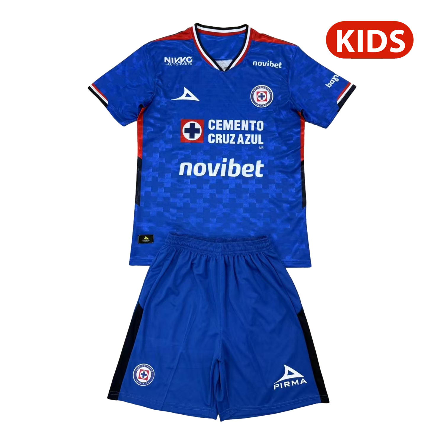 foot-Cruz Azul 25-26 Home Blue Kids Kit