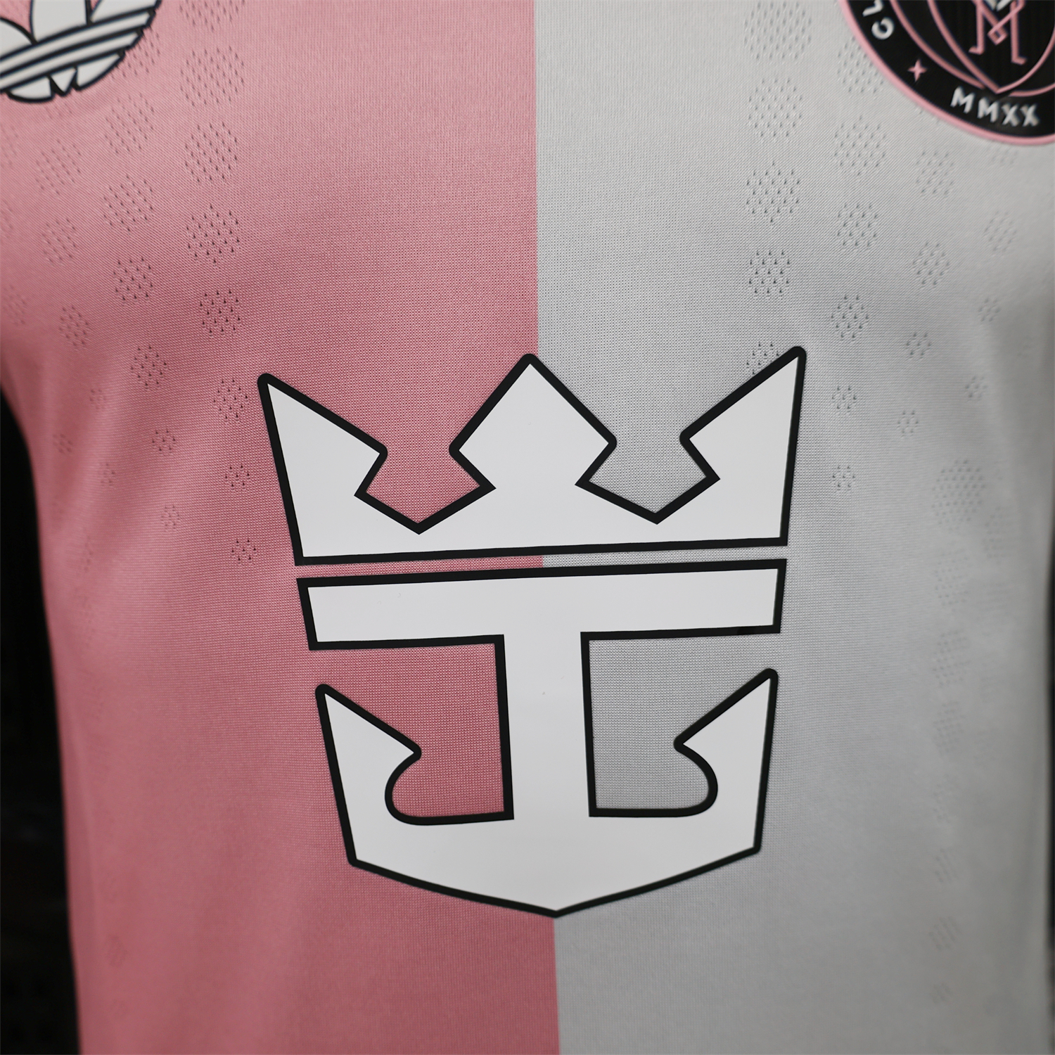 GlobeJersey-INT M.A.M 26-27 Pink White Special Jersey - Player Version