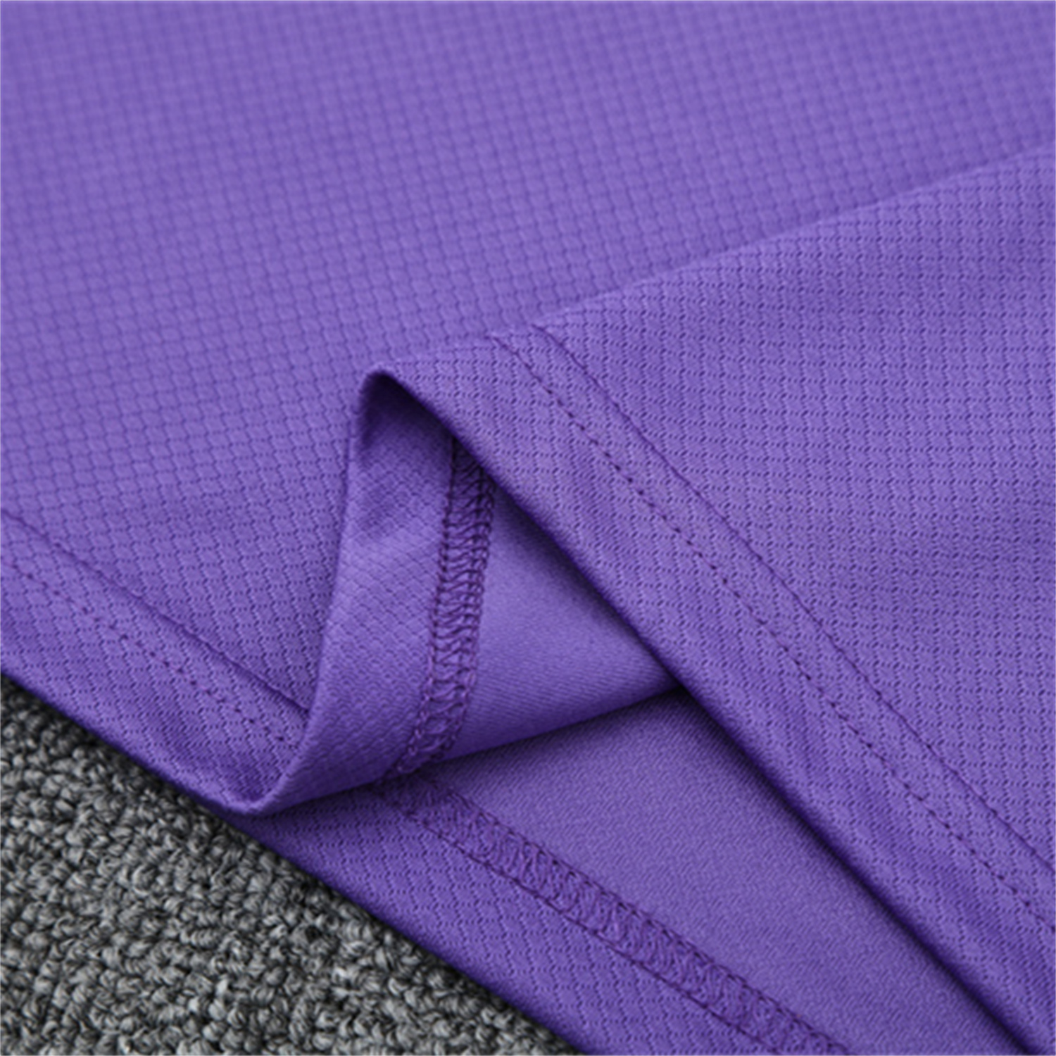 foot-Atletico Madrid 25-26 Short-Sleeve Training Set - Purple Top & Royal Blue shorts