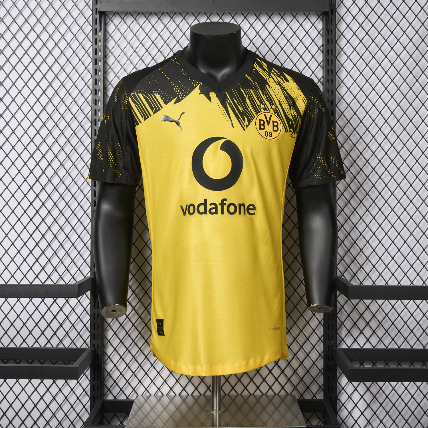 foot-Dortmund 25-26 Home Jersey With Chest Sponsor - Player Version