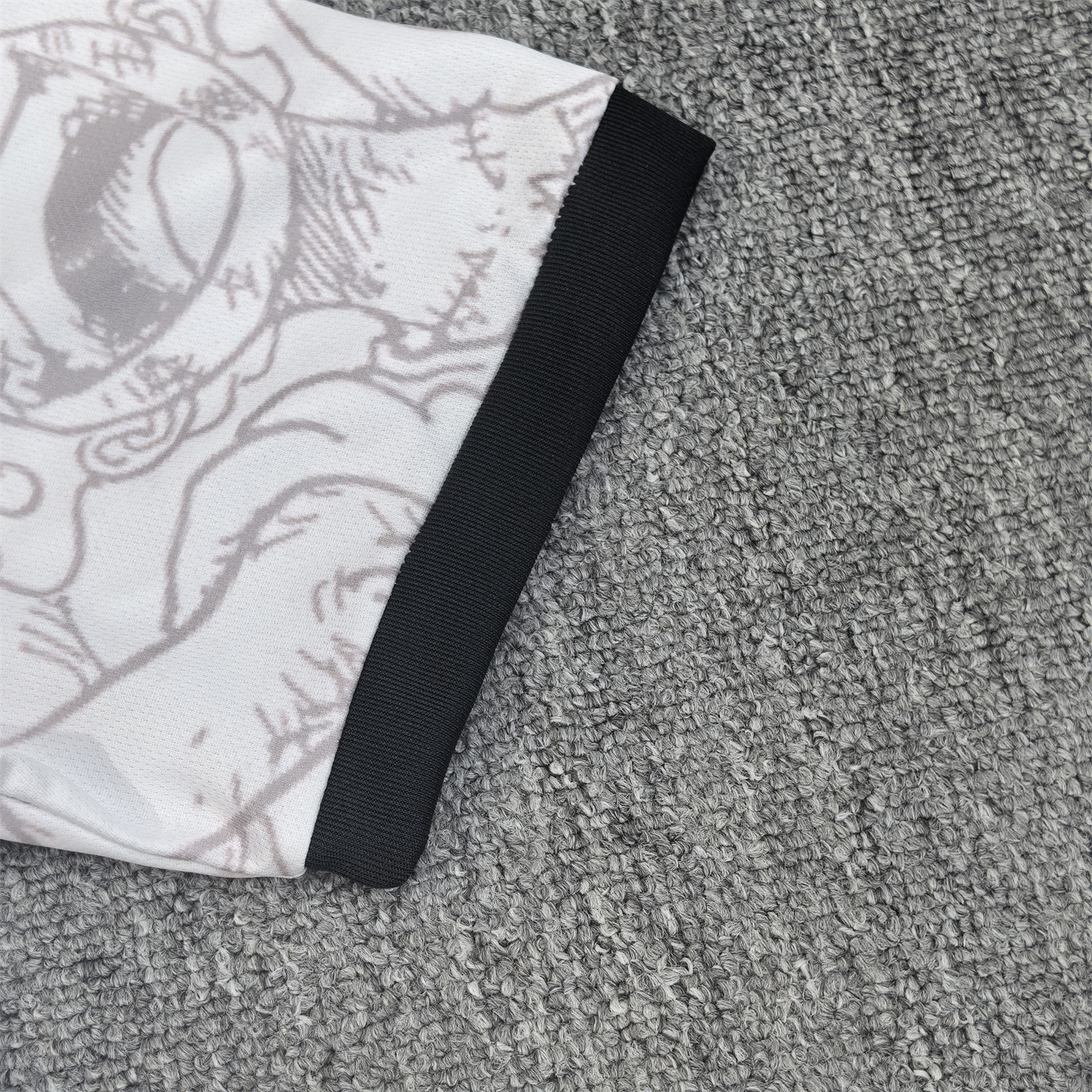 foot-Japan 25-26 One Piece Gear 5 White Jersey - Fans Version