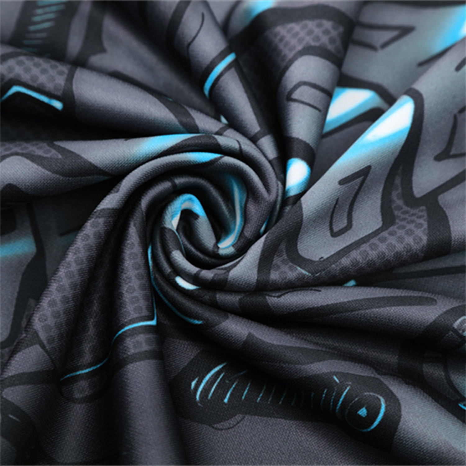 foot-Napoli 25-26 Kids Long Sleeve Training Set - Gray Mecha Top & Black Pants