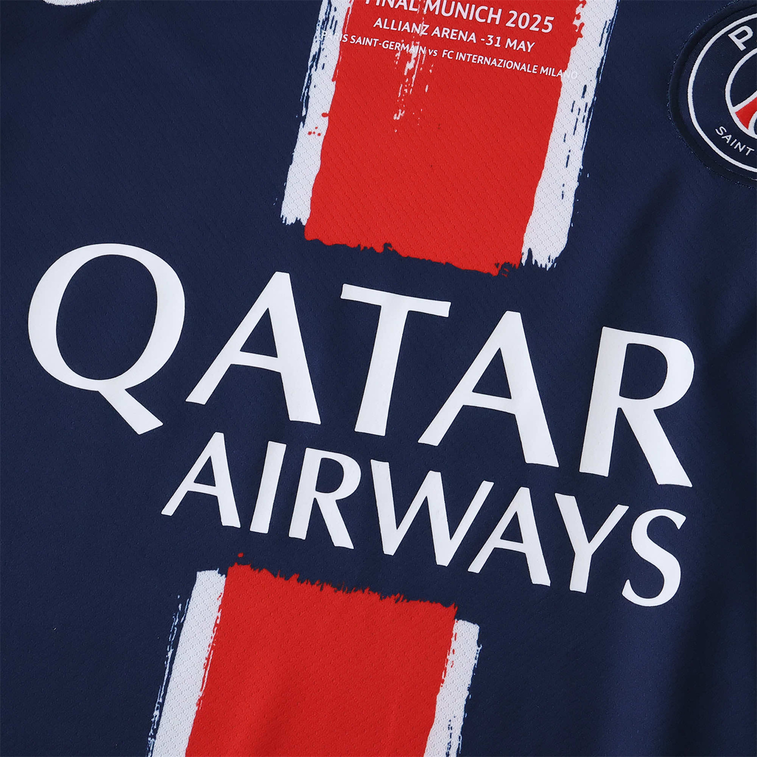 foot-Paris Saint-Germain PSG 24-25 Home Champions League Final Home Jersey - Fans Version