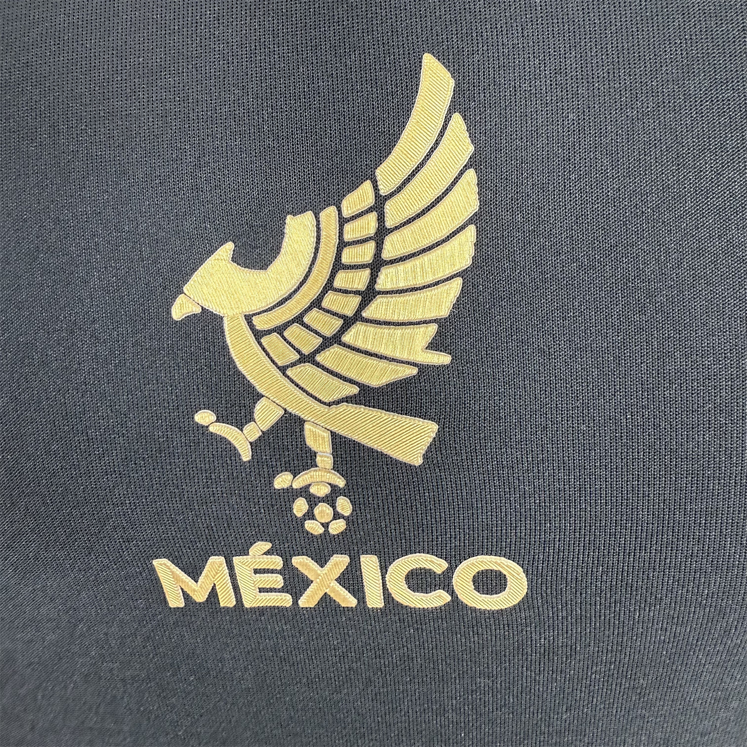 foot-Mexico 2025 Gold Cup Black Long Sleeves Jersey - Player Version