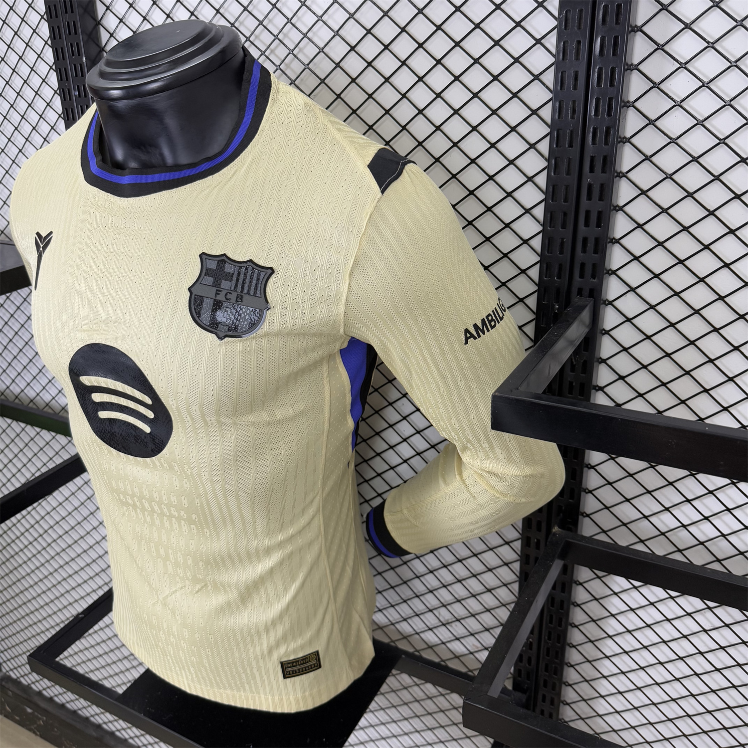 foot-Barcelona 25-26 Away Long Sleeves Jersey - Player Version