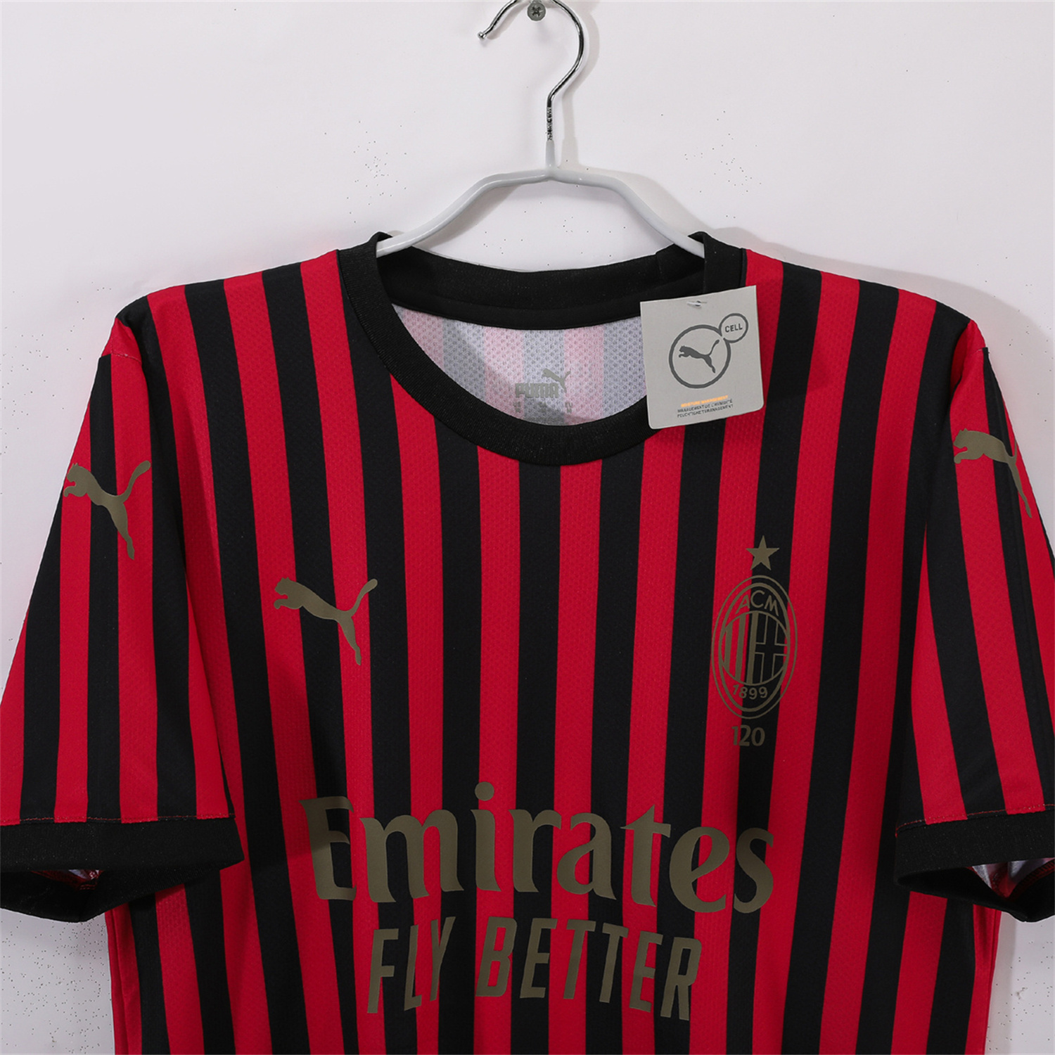 foot-Retro AC Milan 2019 120th Anniversary Home Jersey