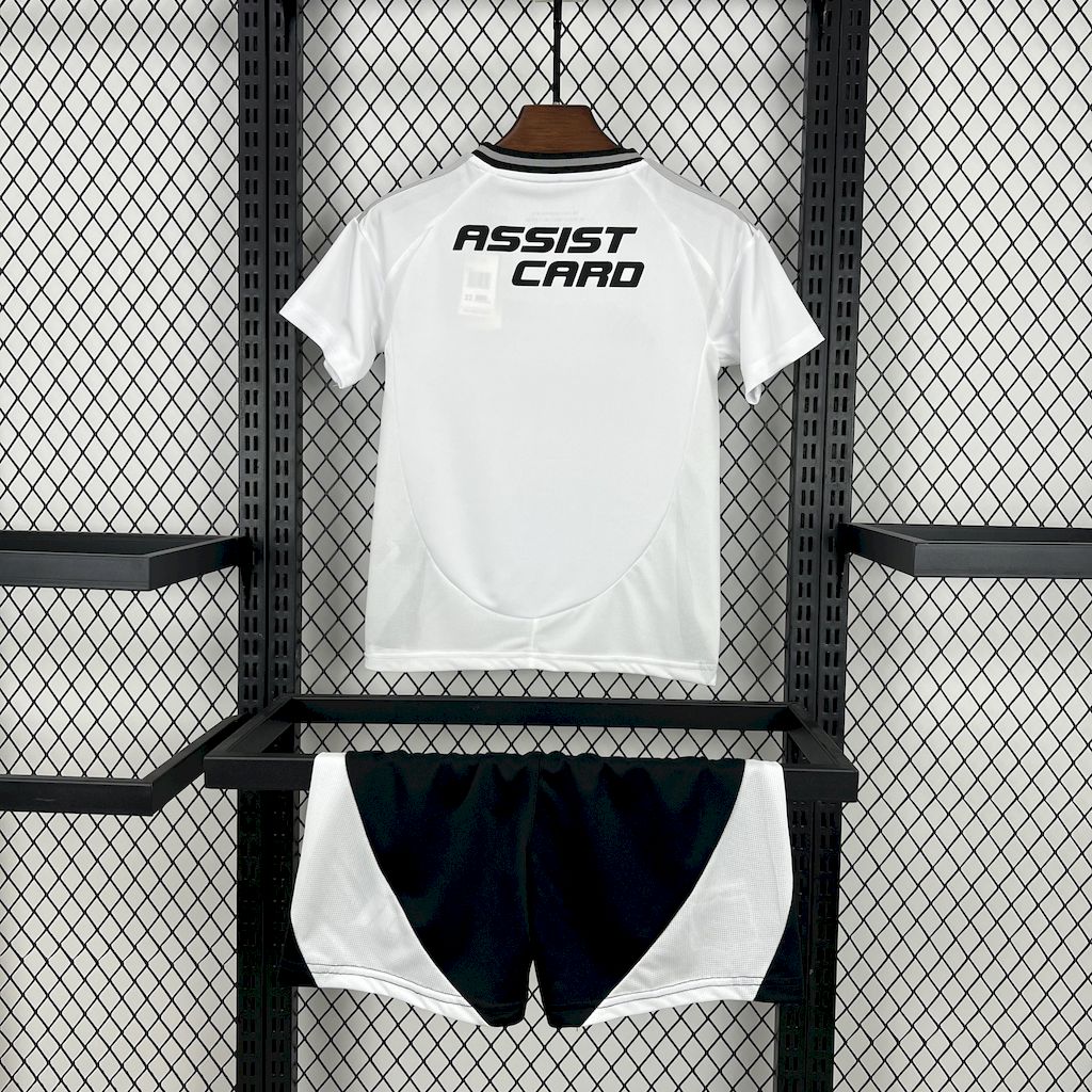 JerseysGala.com | Colo Colo 2025 Home Kids Kit -Customize Name, Number and Patch | Worldwide Shipping